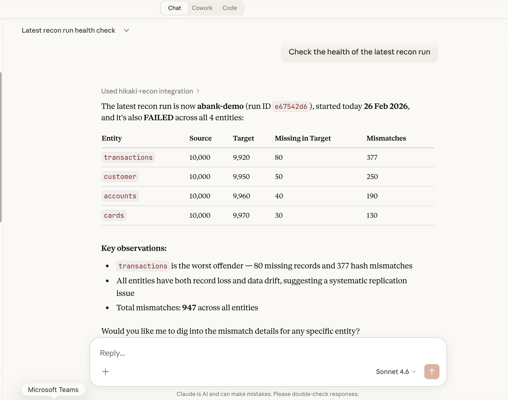 Hikaki ReconAI screenshot 1
